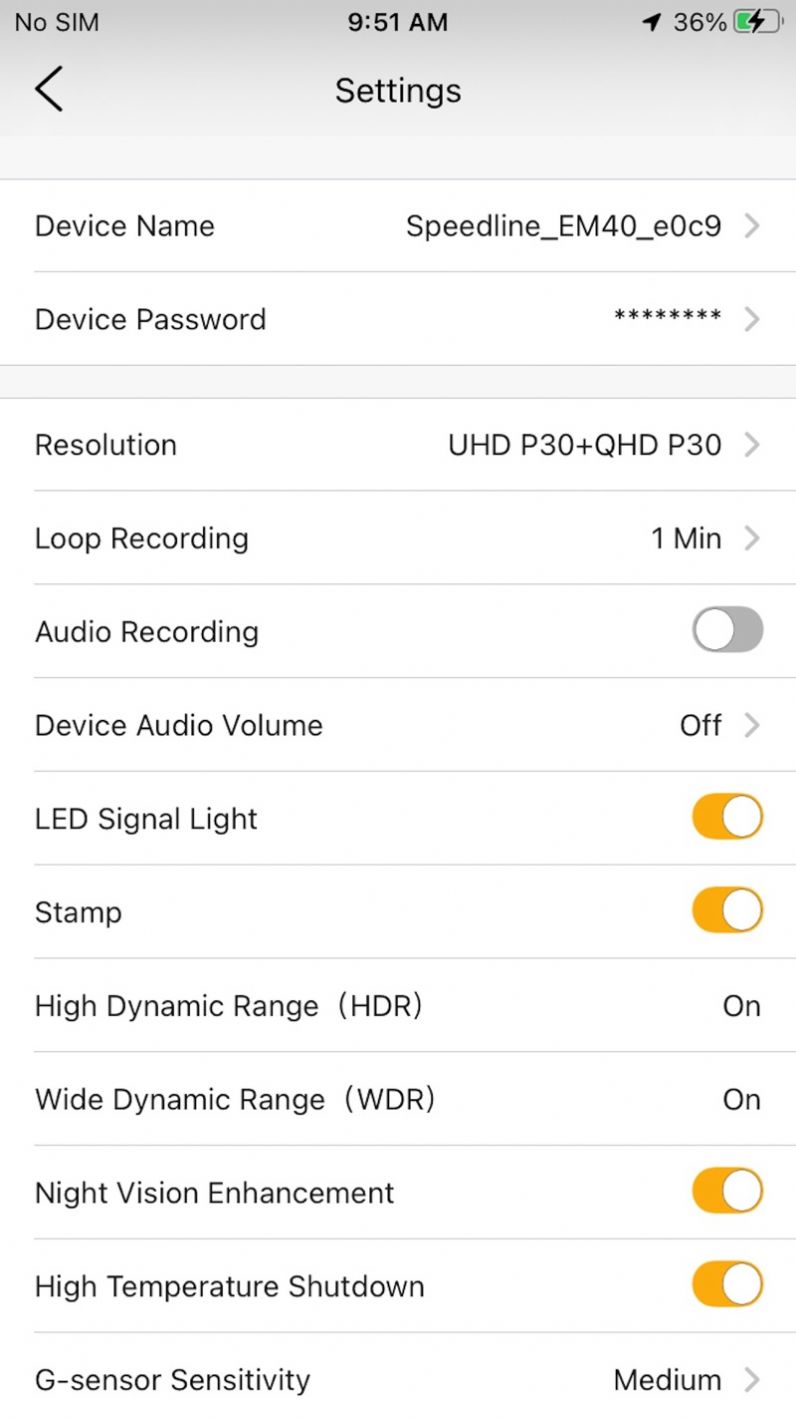 Speedline行车记录仪官方版截图3