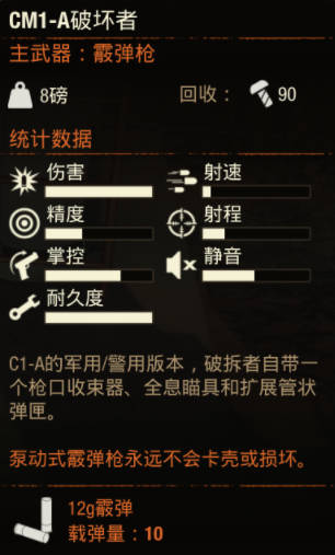 腐烂国度2武器CM1A 破坏者如何获取 腐烂国度2腐烂国度2武器CM1A 破坏者怎么样图1