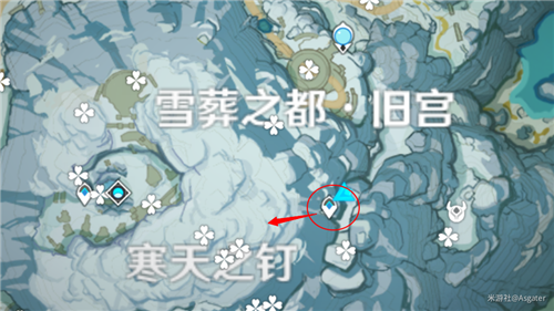 原神雪山八个石碑位置在哪图20