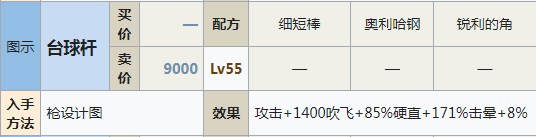 符文工房5台球杆怎么做 符文工房5台球杆制作方法分享图1