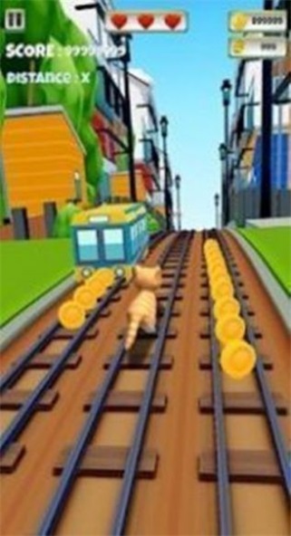 猫猫跑酷3D截图1