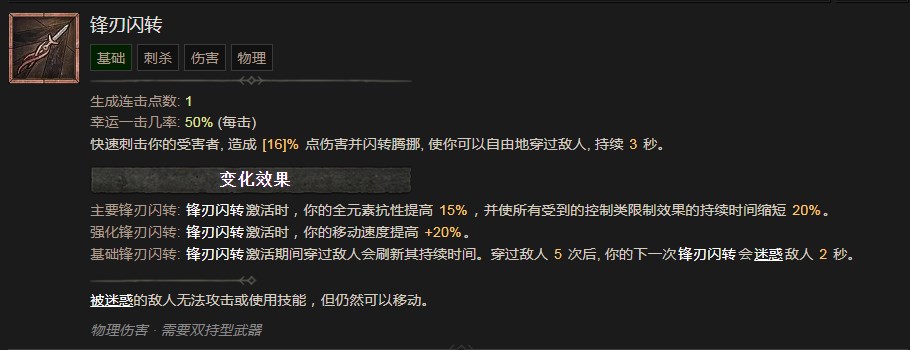 暗黑破坏神4锋刃闪转技能有什么效果 暗黑破坏神4锋刃闪转技能效果分享图1