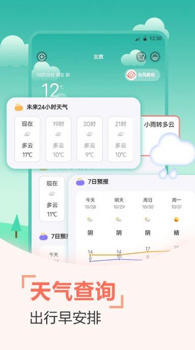 天气预报穿衣指南截图3